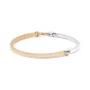 Aphelion Bracelet | Two Tone Yellow & White Gold