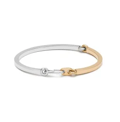 Aphelion Bracelet | Two Tone White & Yellow Gold