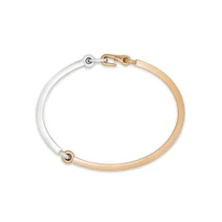 Aphelion Bracelet | Two Tone Yellow & White Gold