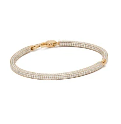 Aphelion Bracelet I Full Pave I Yellow Gold