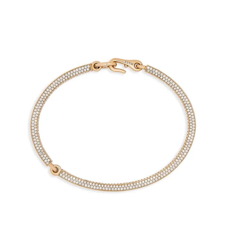 Aphelion Bracelet I Full Pave I Yellow Gold