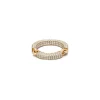 Aphelion Ring | Full Pave | Yellow Gold