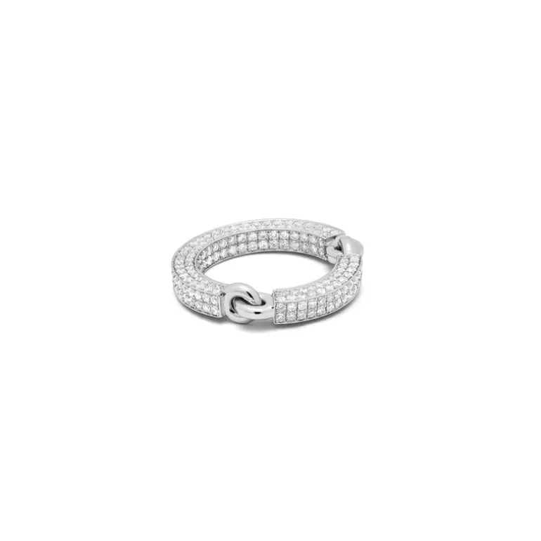 Aphelion Ring | Full Pave | White Gold