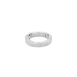 Aphelion Ring | Full Pave | White Gold