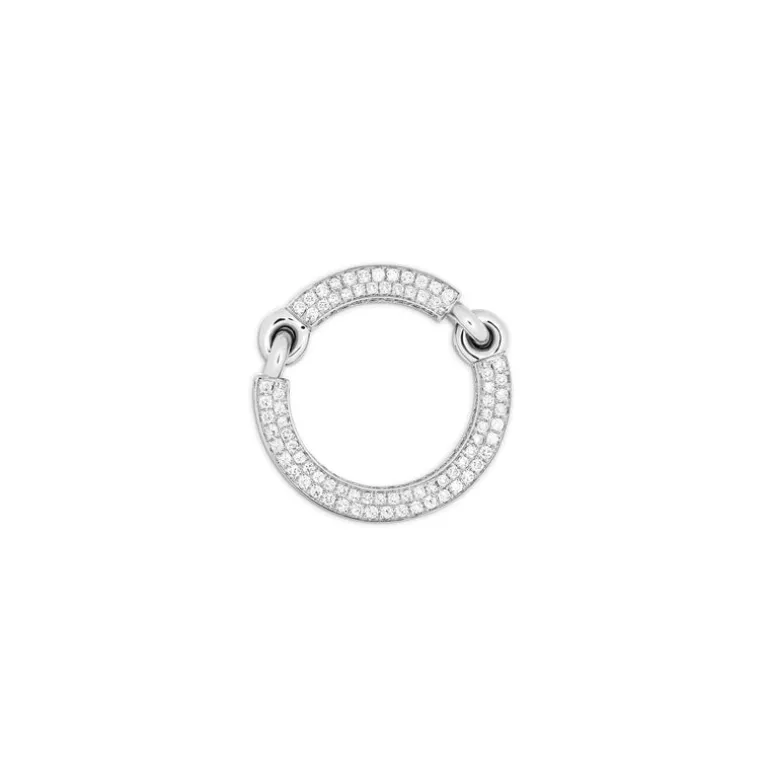 Aphelion Ring | Full Pave | White Gold