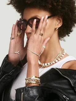 Aphelion Ring | Two Tone White & Yellow Gold