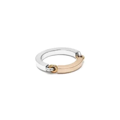 Aphelion Ring | Two Tone White & Yellow Gold