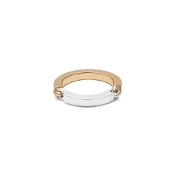 Aphelion Ring | Two Tone Yellow & White Gold