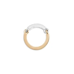 Aphelion Ring | Two Tone Yellow & White Gold