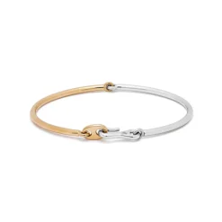 Aquila Bracelet | Two Tone Yellow & White Gold
