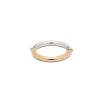 Aquila Ring | Two Tone Yellow & White Gold