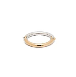 Aquila Ring | Two Tone Yellow & White Gold