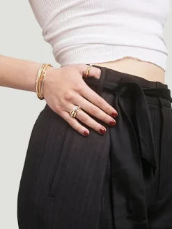 Aquila Ring | Two Tone Yellow & White Gold