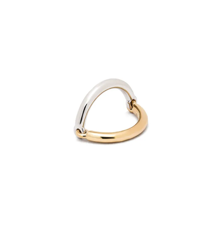 Aquila Ring | Two Tone Yellow & White Gold