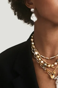 Baroque Pearl Earrings | Pair