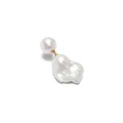 Baroque Pearl Earrings | Pair