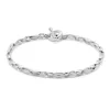 Bradoon Bracelet | Small Mixed Link | Sterling Silver