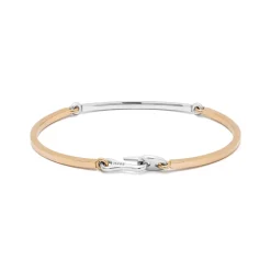 Caelum Bracelet I Two Tone White & Yellow Gold