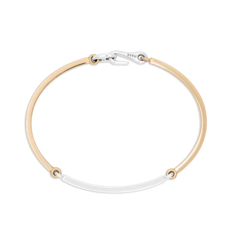 Caelum Bracelet I Two Tone White & Yellow Gold