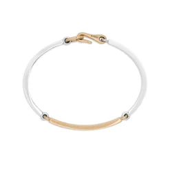 Caelum Bracelet I Two Tone Yellow & White Gold