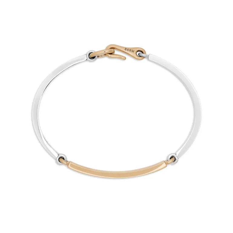 Caelum Bracelet I Two Tone Yellow & White Gold