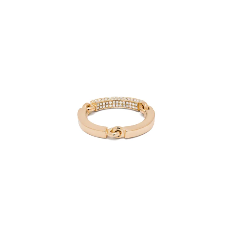 Caelum Ring I 1/3 Pave I Yellow Gold