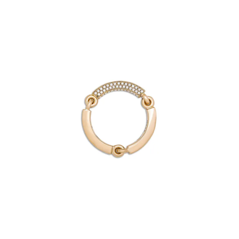 Caelum Ring I 1/3 Pave I Yellow Gold
