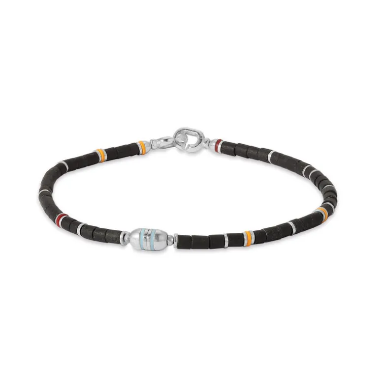 Cherish Bracelet | Black Afghan Jade | Sterling Silver