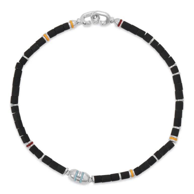 Cherish Bracelet | Black Afghan Jade | Sterling Silver