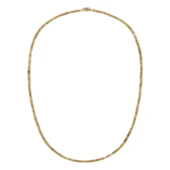 Cherish Necklace/Bracelet | Afghan Jade I Yellow Gold