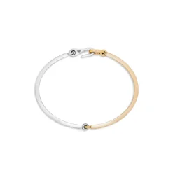 Circinus Bracelet | Two Tone Yellow & White Gold