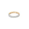 Circinus Ring | 1/2 Pave I Two Tone Yellow & White Gold