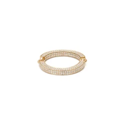 Circinus Ring | Full Pave I Yellow Gold