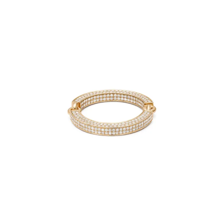 Circinus Ring | Full Pave I Yellow Gold