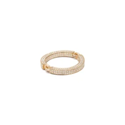 Circinus Ring | Full Pave I Yellow Gold