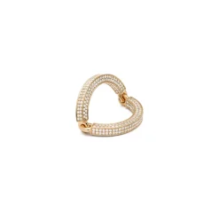 Circinus Ring | Full Pave I Yellow Gold