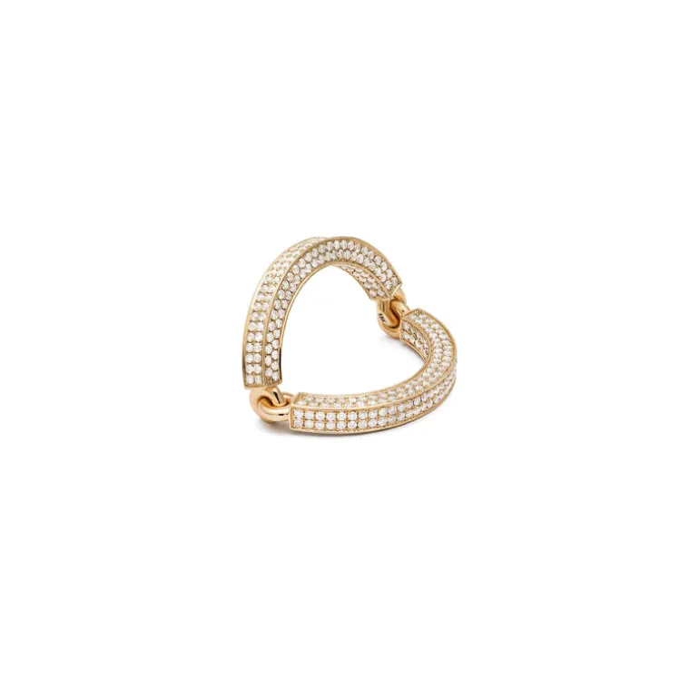 Circinus Ring | Full Pave I Yellow Gold