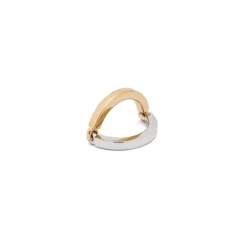 Circinus Ring | Two Tone Yellow & White Gold