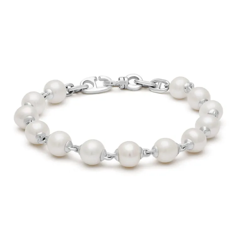 Consi Bracelet | White Pearls | Sterling Silver