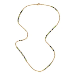 Creosote Necklace/Bracelet | Afghan Jade I Yellow Gold