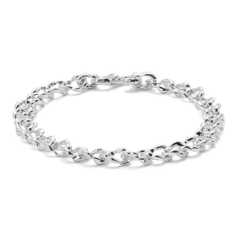 Curba Bracelet | 8mm | Sterling Silver