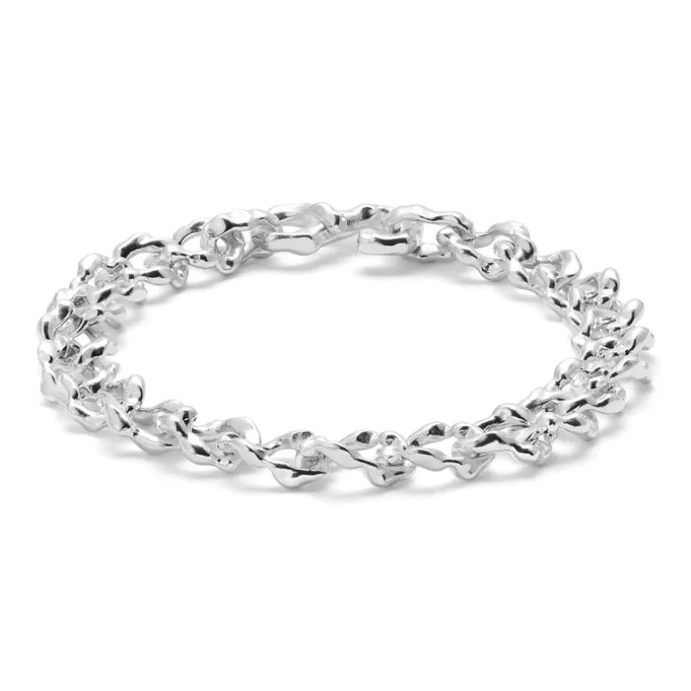 Curba Bracelet | 10mm | Sterling Silver