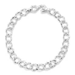 Curba Bracelet | 8mm | Sterling Silver