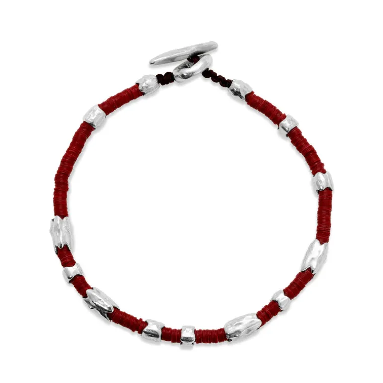 Dryp Bracelet | Wine | Sterling Silver