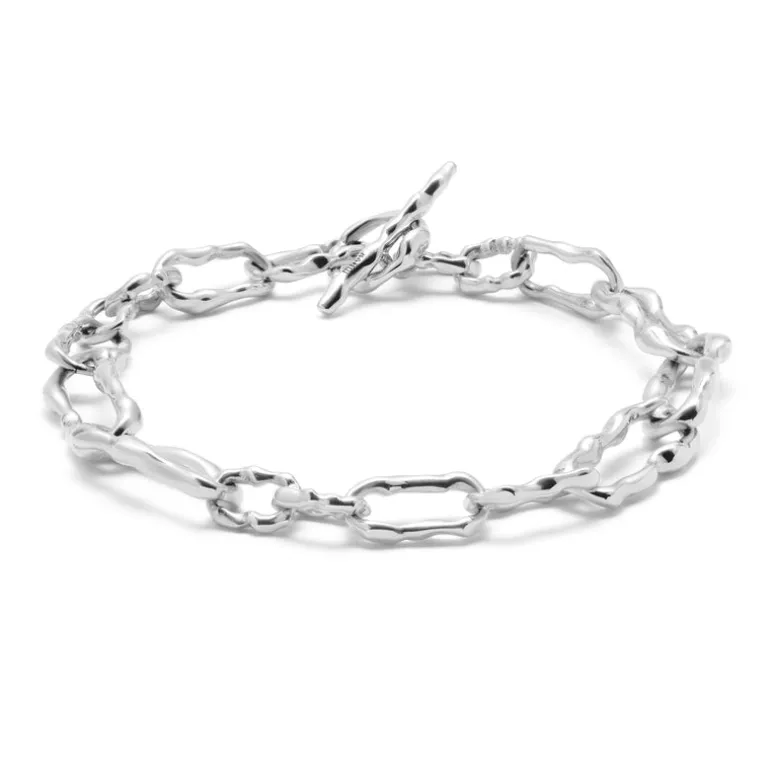 Dryp Large Silver Bracelet | Sterling Silver