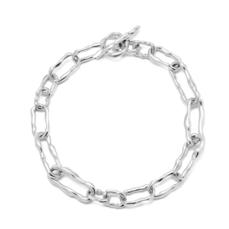 Dryp Large Silver Bracelet | Sterling Silver
