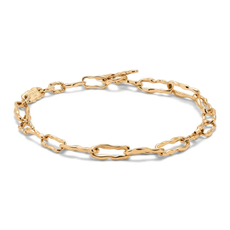 Dryp Medium Bracelet | 18k Yellow Gold