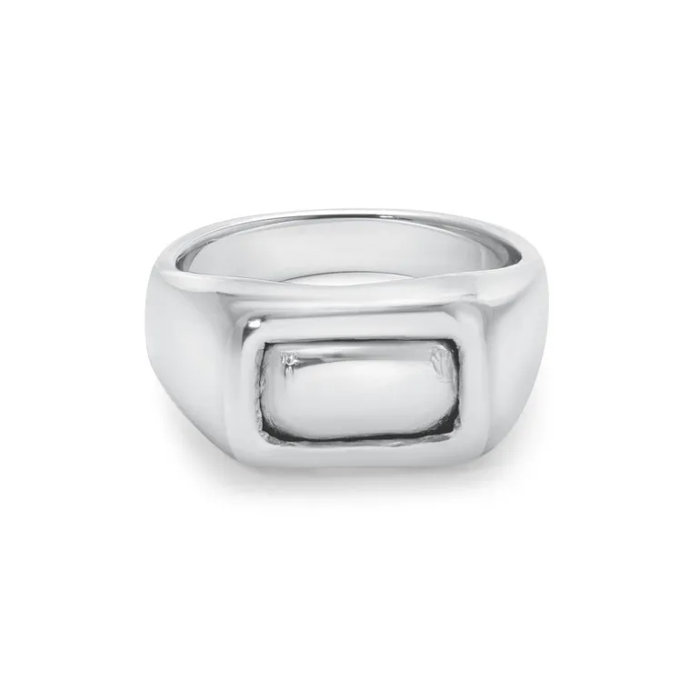 Enoll Ring | Hand Carved | Sterling Silver