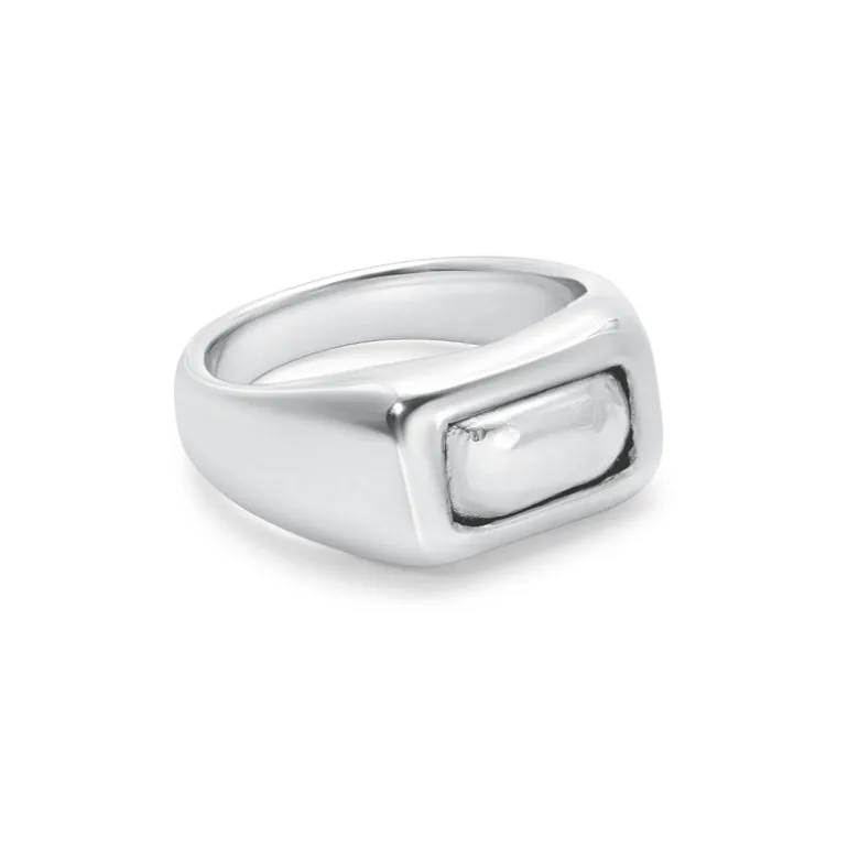 Enoll Ring | Hand Carved | Sterling Silver