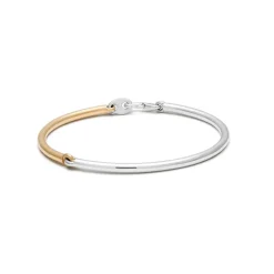 Equinox Bracelet | Two Tone White & Yellow Gold